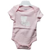 Wholesale - Pink Onesie, 3-6 month, Louisiana C/P 48, UPC: 885114634170